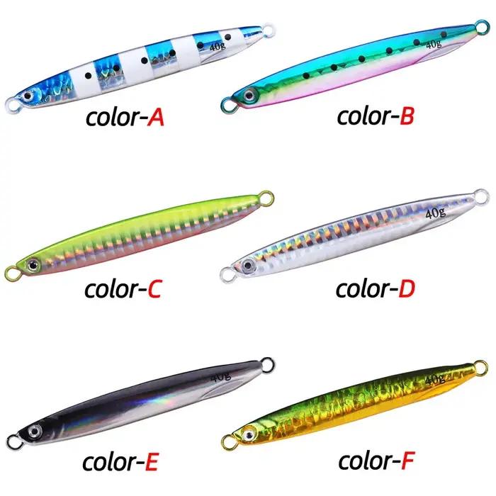 1/2/12 pièces Jig Shore gabarits cuillère coulée glisser 7G 10G 14G 17G 21G 30G 40G merBass leurre a