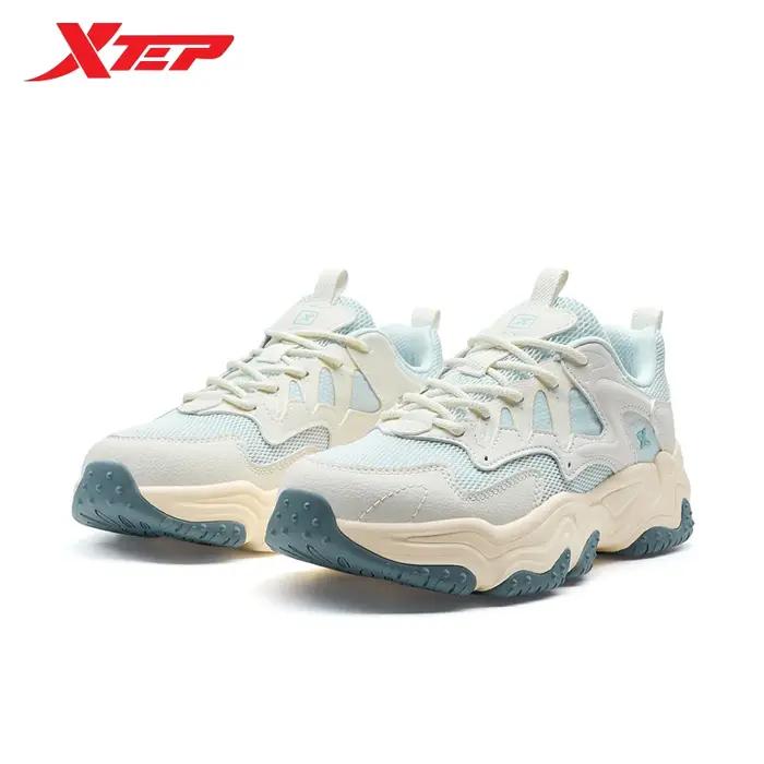 Chaussures décontractées Xtep Youmu pour femmes 2025 - Léger, respirant, semelles épaisses et style rétro