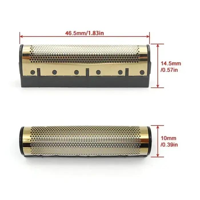 Pour Kemei KM-TX1 rasoir électrique Original de haute qualité remplacement Double lame feuille filet