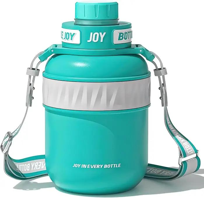 Bouteille d'eau en acier inoxydable pour enfants, double isolation, écologique, lave-vaisselle, couv