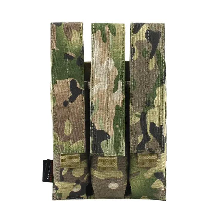 VULPO tactique fusil Triple pochette pour magazines modulaire Molle Triple Mag pochette transporteur