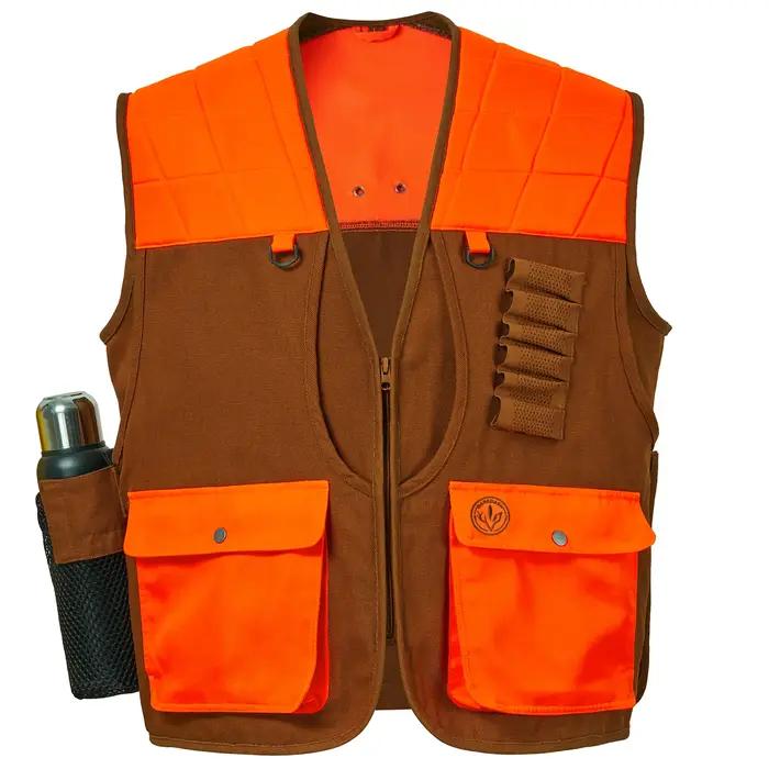 Veste de chasse Bassdash multi-poches unisexe : vêtement technique pour terrain upland et zones humides
