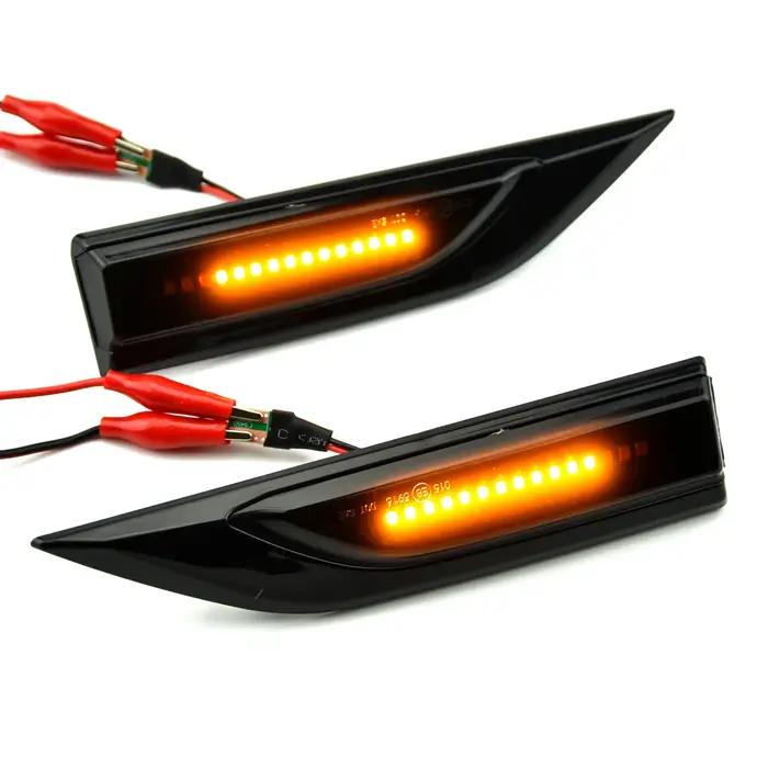 Clignotant latéral dynamique à LED, indicateur clignotant, VW, Volkswagen Transporter, T6, Multivan,