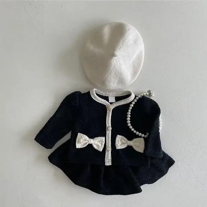 Ensembles d'automne pour bébé, costume polyvalent à la mode pour nouveau-né, petit Style parfumé, vê