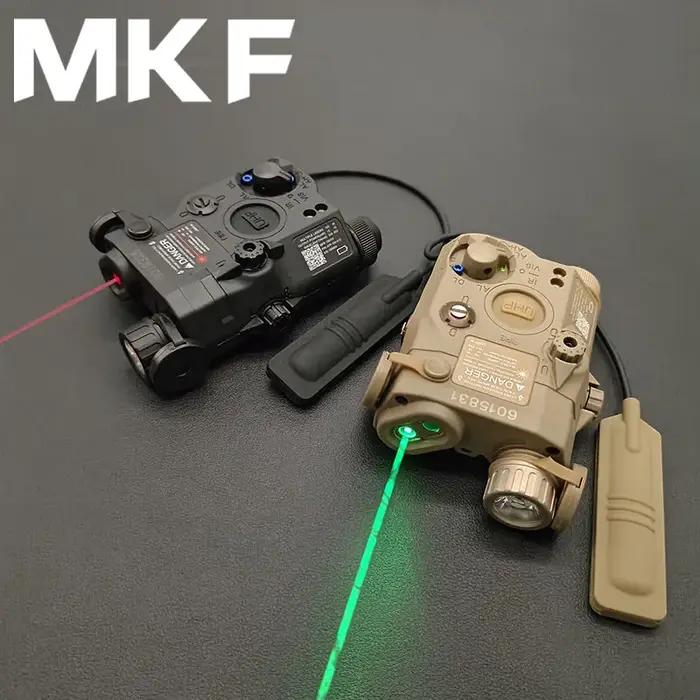 Airsoft PEQ-15 PEQ15 tactique rouge laser vert Laser IR lumière de remplissage LED stroboscopique ar