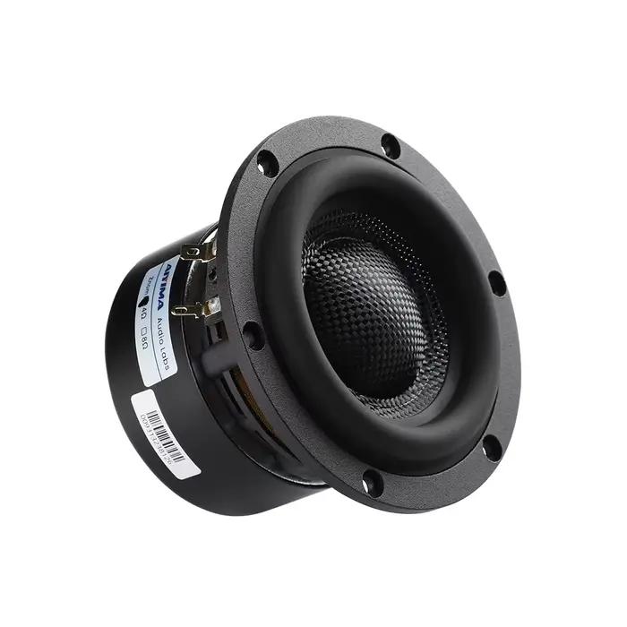 AIYIMA 1 pièces 4 pouces caisson de basses haut-parleurs 4/8 Ohm 80W HiFi basse Audio bassin en fibr