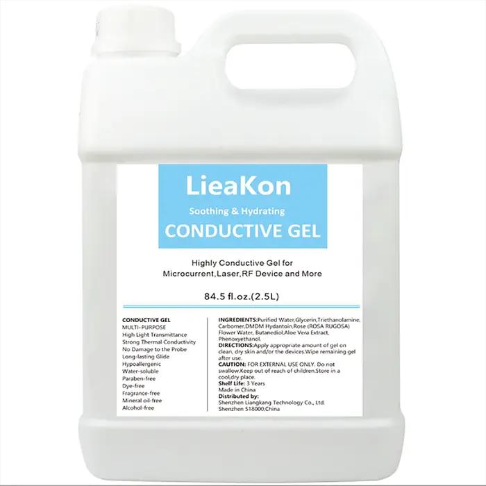 ConEventRadiofrecustudy-Gel de contact transparent à cavitacion, beauté par ultrasons, soins du visa