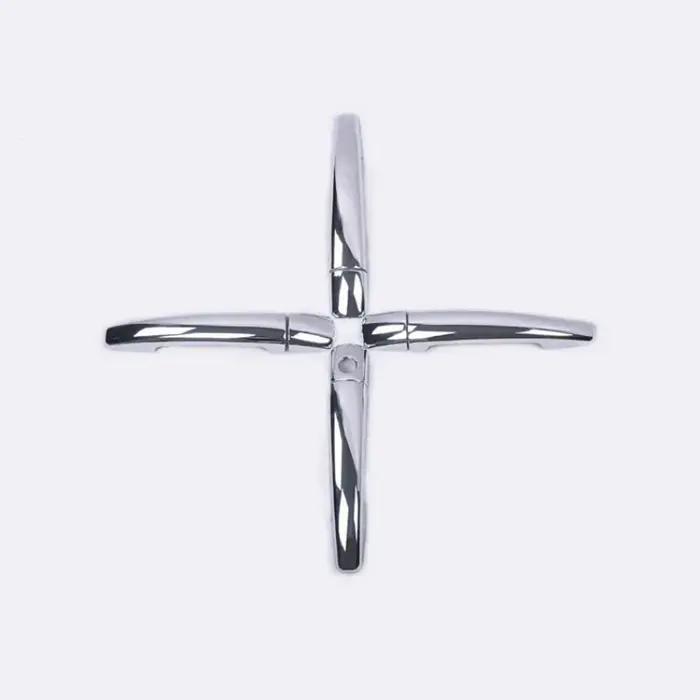 Couvercle de poignée de porte chromé, garniture de style, accessoires automobiles, pour Peugeot 208