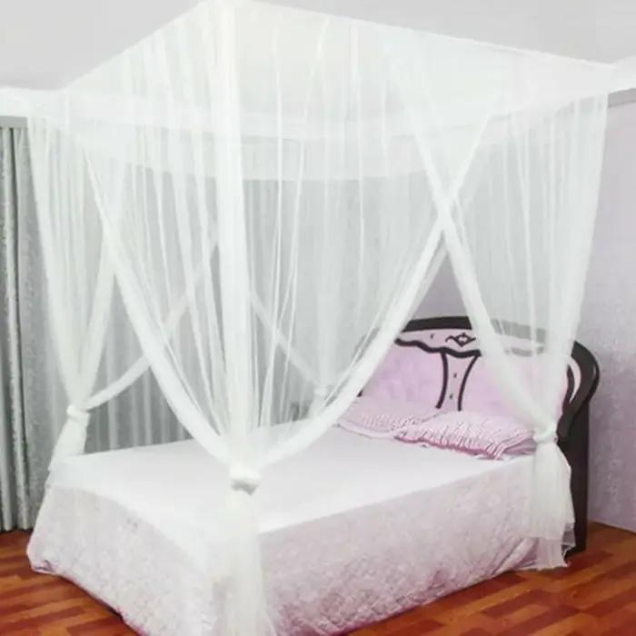 Moustiquaire Sexy Palace quatre portes King/Queen Double taille maison lit simple prévenir les insec