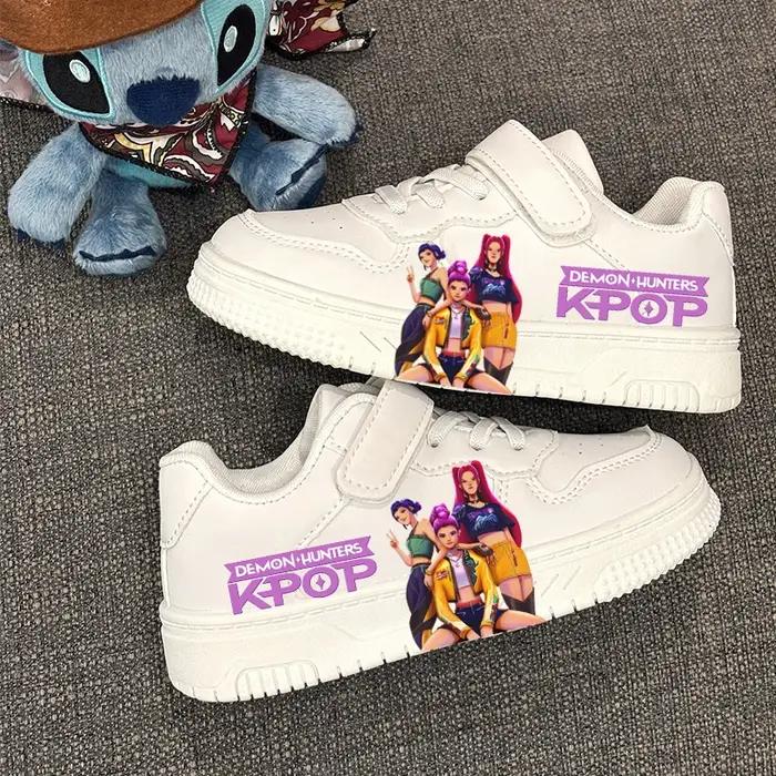 Chaussures décontractées KPOP pour enfants 2026 – Nouvelle collection de baskets blanches tendance p