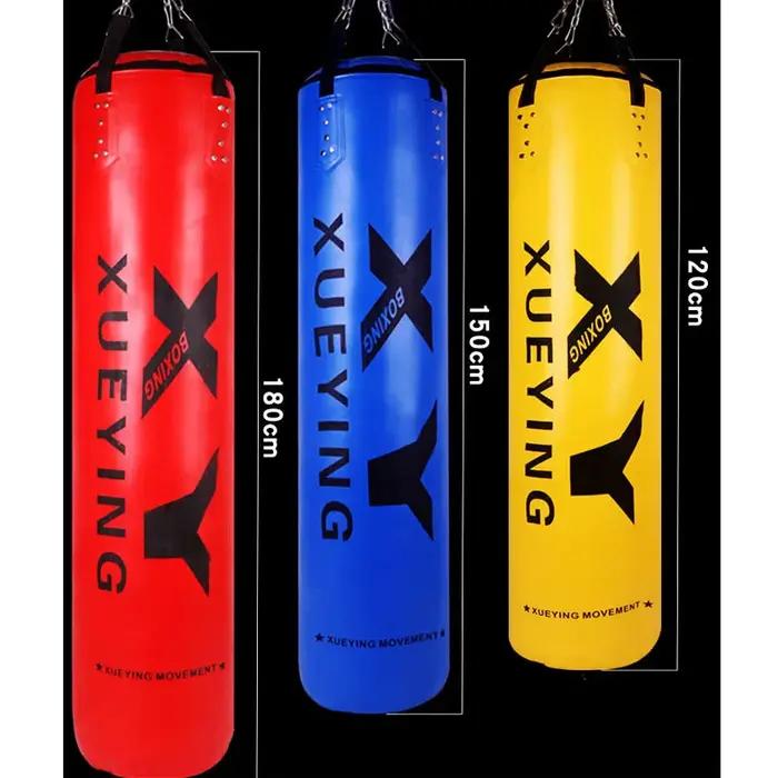180cm sac de boxe creux Kickboxing Durable PU sac de sable pour adultes Sanda MMA Thai formation hom