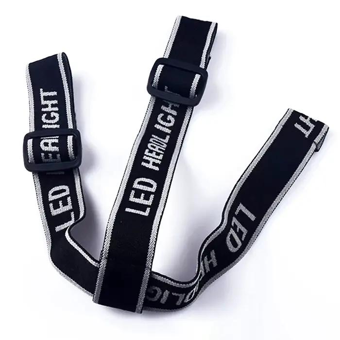 Ceinture élastique pour phare LED feu avant de vélo sangle lampe frontale universelle réglable bandeau frontal haute élasticité usage nocturne sécurité randonnée cycliste course nuit