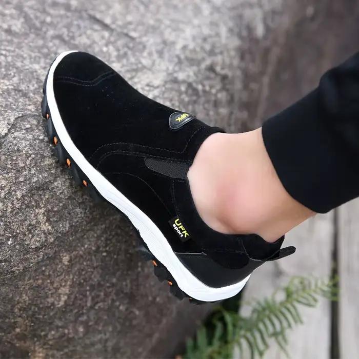 Baskets d'extérieur confortables pour hommes, chaussures de marche, chaussures d'escalade, chaussure