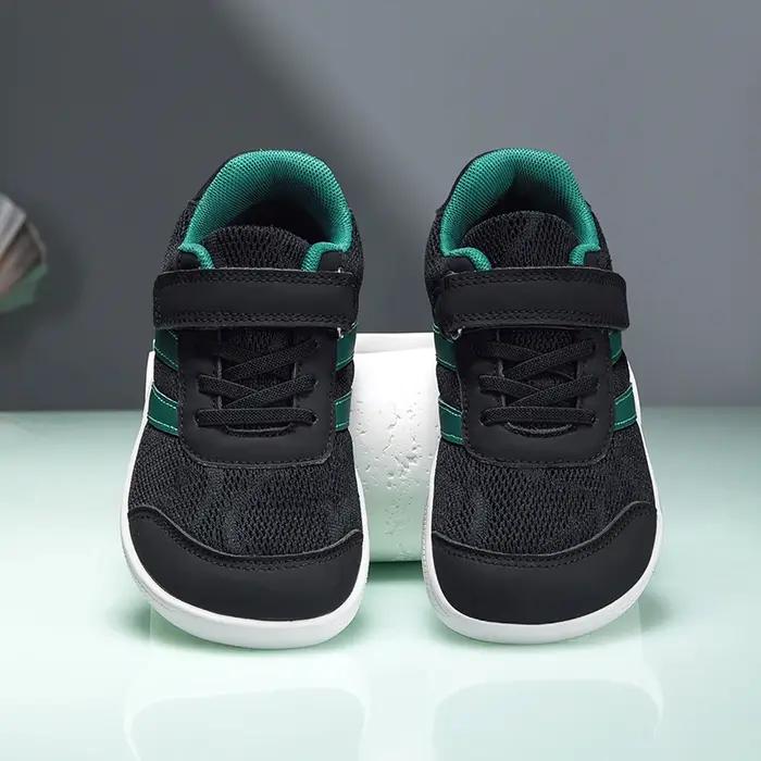 Nouvelles baskets pour garçons et filles, chaussures larges pour enfants, chaussures pieds nus natur