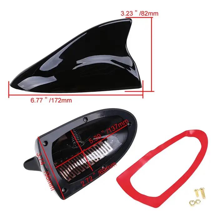 Antenne d'aileron de requin de voiture antenne de Signal FM antenne Radio de toit automatique universelle pour BMW Honda style de voiture occasions spéciales design sportif