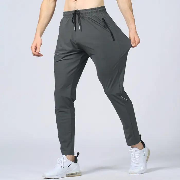 Viser de course sportifs pour hommes, joggeurs d'entraînement, survêtement athlétique, pantalons de