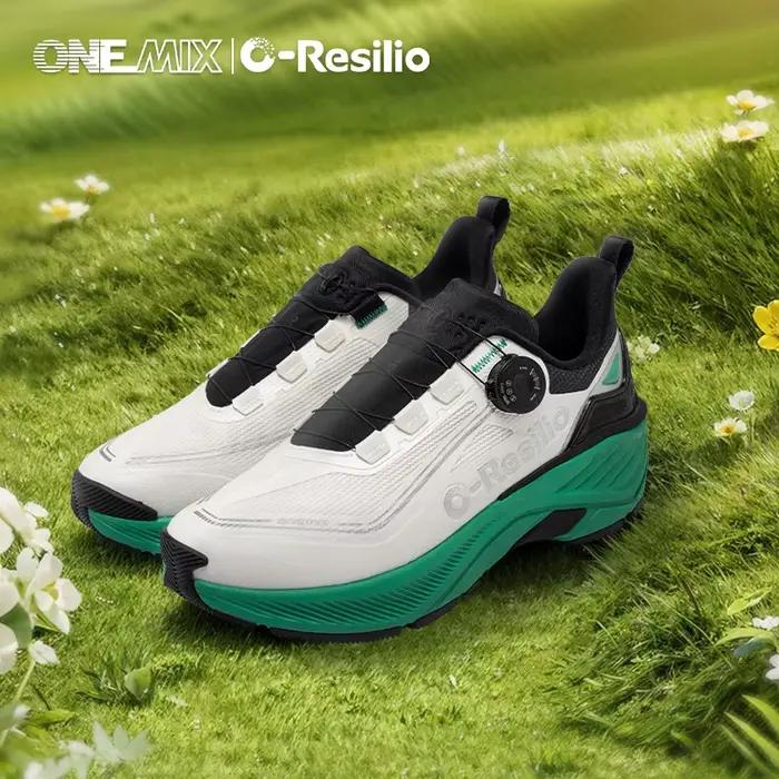ONEMIX baskets de course en plein air hommes chaussures de sentier élastiques léger respirant femmes