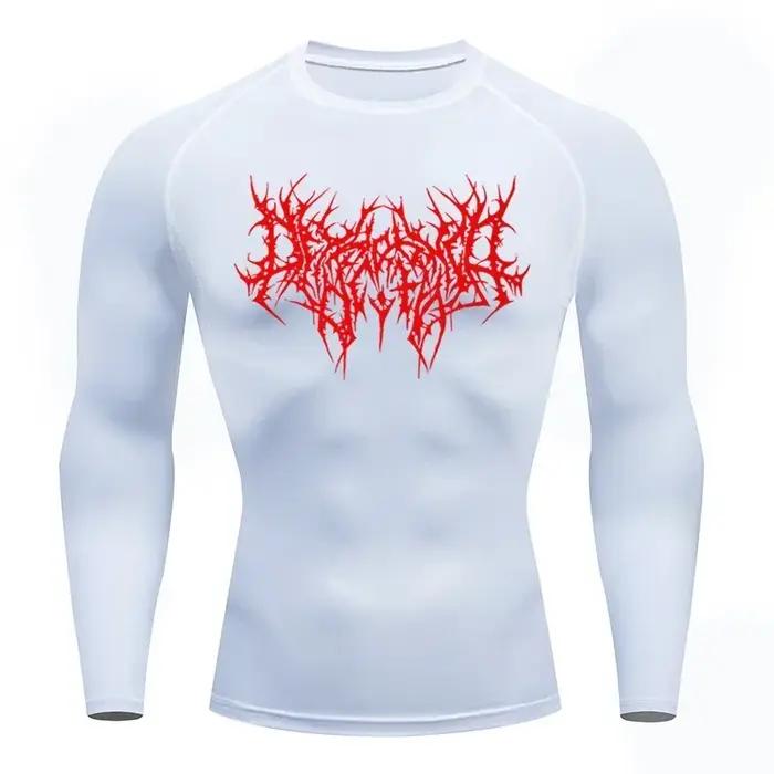 Tshirt sport compression séchage rapide pour homme fitness course salle de gym technique ajusté pour performance sportive
