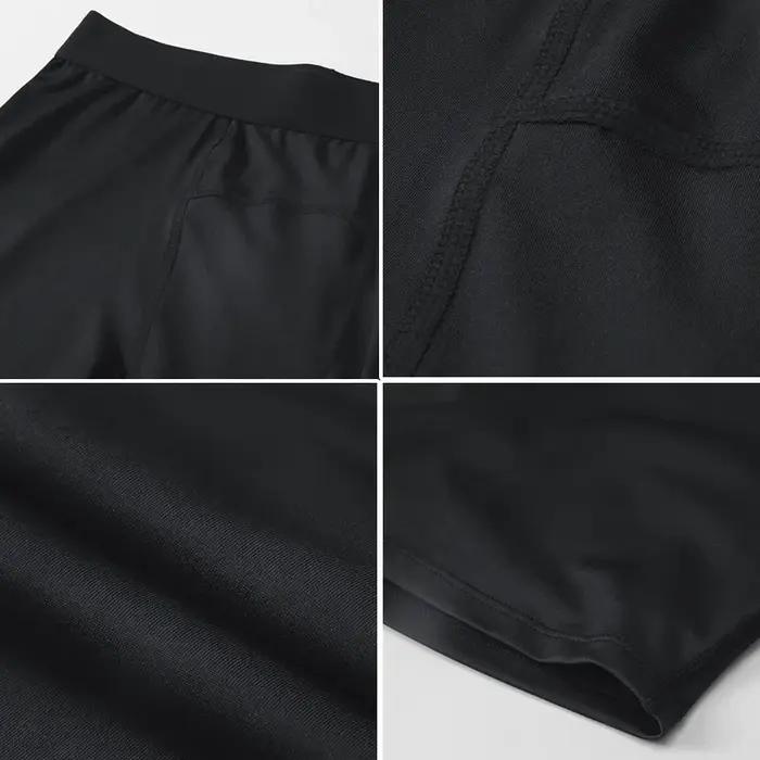 Hommes gymnases Shorts collants de Compression élastiques Fitness musculation respirant séchage rapi