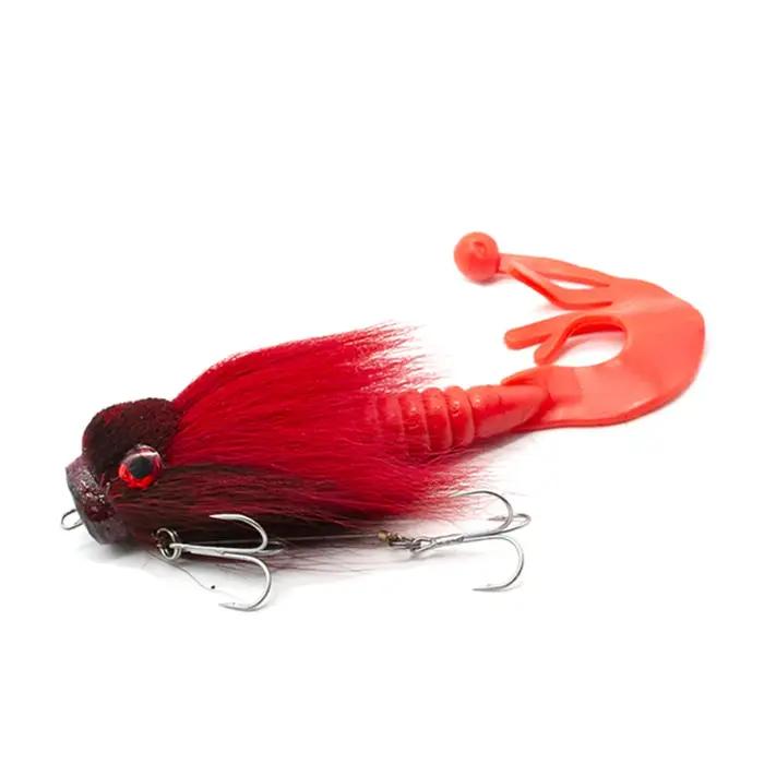 22 cm/85g multi-articulé Swimbait dur appât artificiel souris leurre de pêche doux artificiel appât