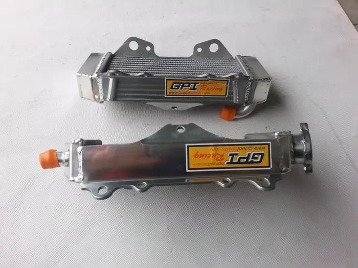 Pour 2003 2004 Kawasaki KX250 KX 250 radiateur en aluminium refroidisseur liquide de refroidissement