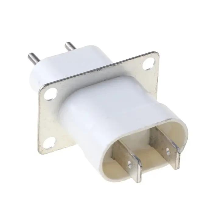 Convertisseur prise à 4 broches, four à micro-ondes électronique, Filament magnétron, blanc