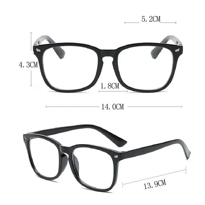 Lunettes de lecture anti-lumière bleue unisexes, lunettes de protection des yeux ultra-légères, lune