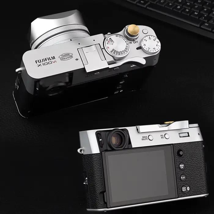 Haoge THB-X2S Métal Alicante Chaude Pouce Up AssistHand Grip pour Fujifilm Fuji X100VI X100V Caméra