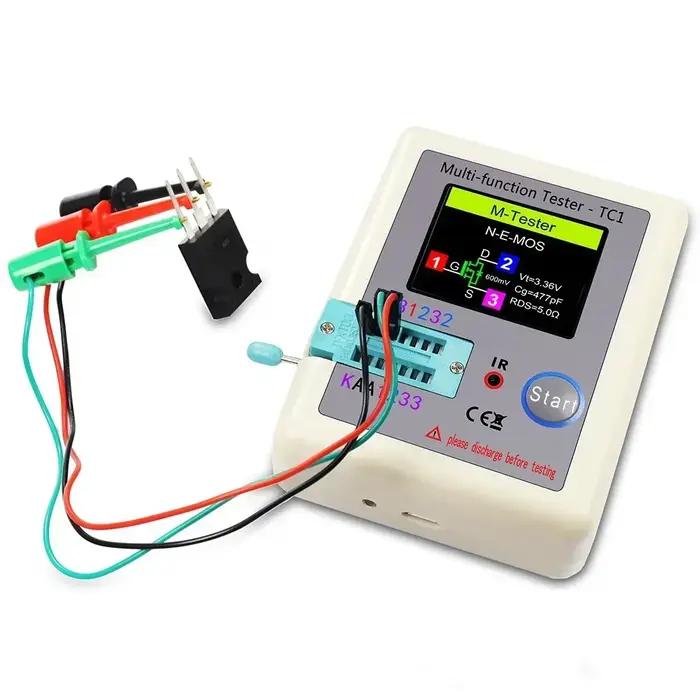LCR TC1 1.8 "TFT LCD affichage multimètre Transistor testeur Diode Triode condensateur résistance Te