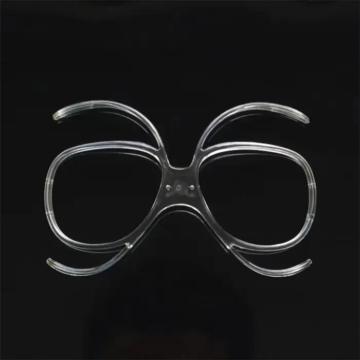 Lunettes de moto pliables, lunettes de Ski, cadre de myopie, insertion Rx, adaptateur optique Flexib