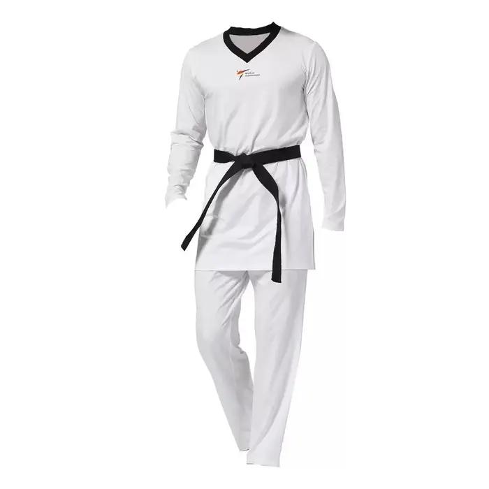 Uniformes de Taekwondo extensibles à séchage rapide, tailles 100-210cm disponibles pour enfants et a