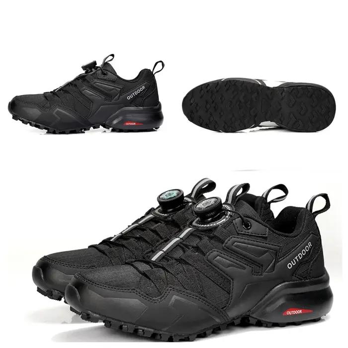 Chaussures de randonnée respirantes pour hommes - Confort optimal pour randonnée, vélo et jogging en plein air