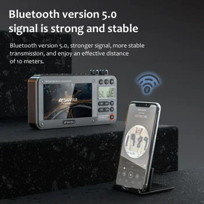 F50 Portable à l'ancienne Rechargeable Radio semi-conducteur lecteur vidéo extérieur multifonctionne