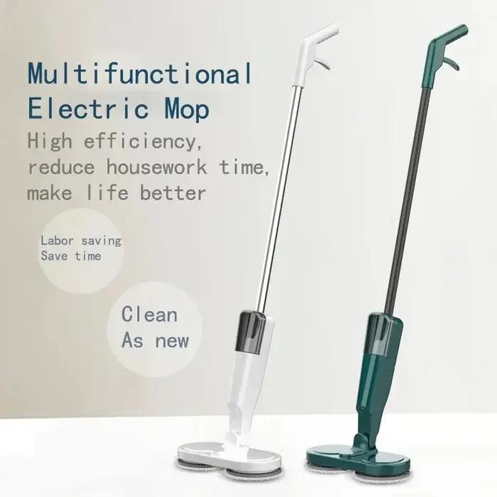 Nettoyeur de vadrouille électrique sans fil automatique 2 en 1, nettoyeur de maison humide et sec, M