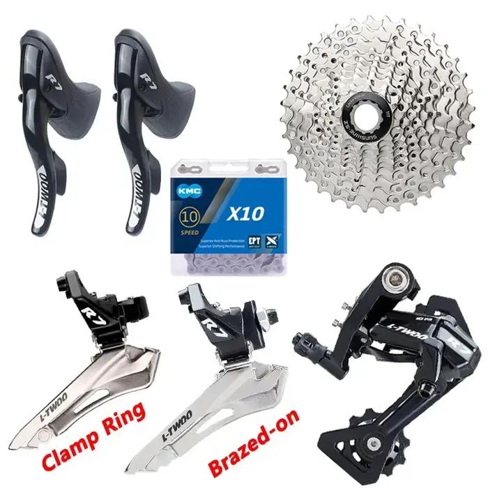 LTWOO R7 2x10 vitesses kit de vélo de route manettes de vitesse levier de frein dérailleur X10 chaîn