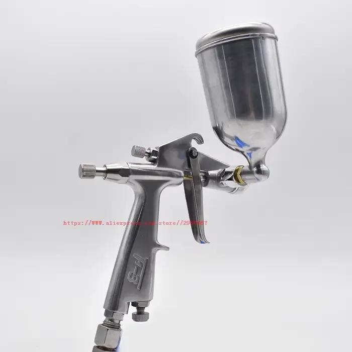 Outils de pistolet à air aérographe pistolet à peinture F-3 hvlp 1.0mm buse aérographe pistolet pneu