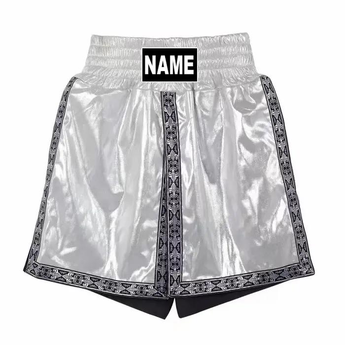 Ningdéclinaison-Shorts de boxe personnalisés pour hommes et femmes, pantalons de boxe pour enfants,