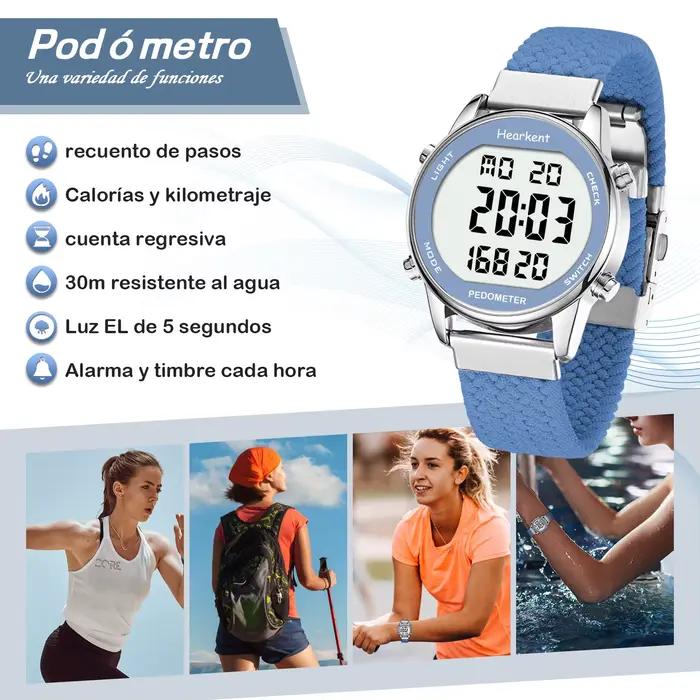 Hearkent-Montre de sport numérique pour femme