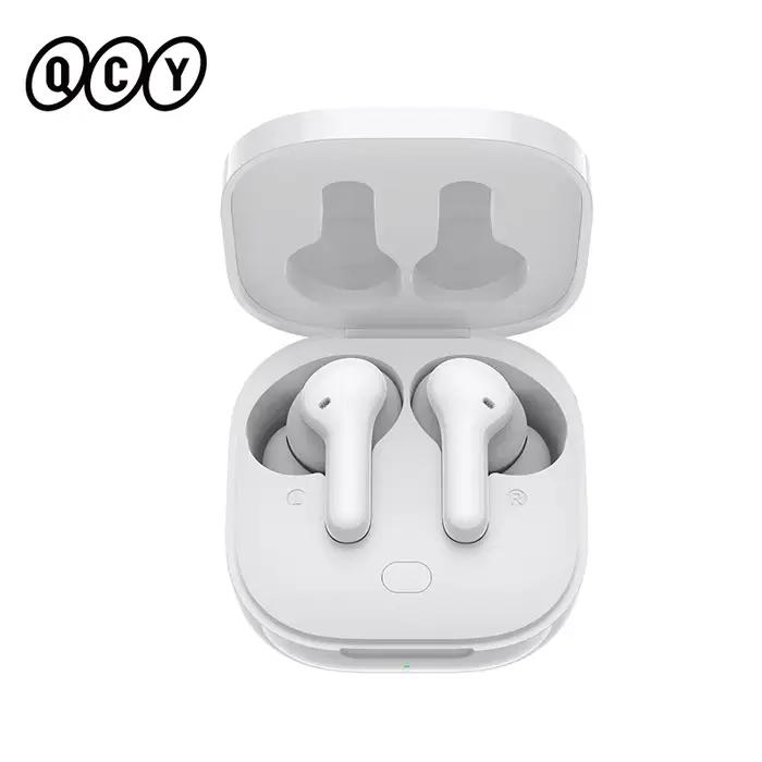 QCY-Écouteurs sans fil Bluetooth 7.2, T13, Pilotes 5.1mm, Écouteurs TWS, 40H de temps de lecture, Ch