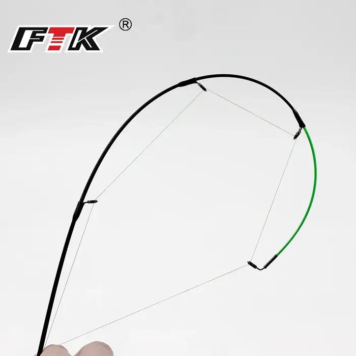 FTK Fiber Glass Top Tip M/L/H 50-120g Feeder carp rod Top Tip Accessoires de pêche Matériel de pêche
