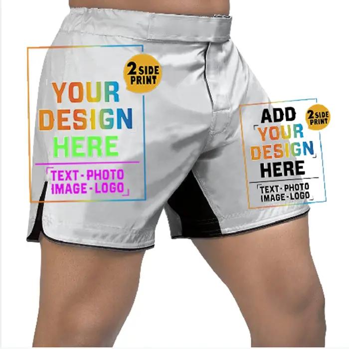 Shorts de combat personnalisés pour hommes et enfants, Muay Thai, MMA, course à pied, Sanda, boxe, T