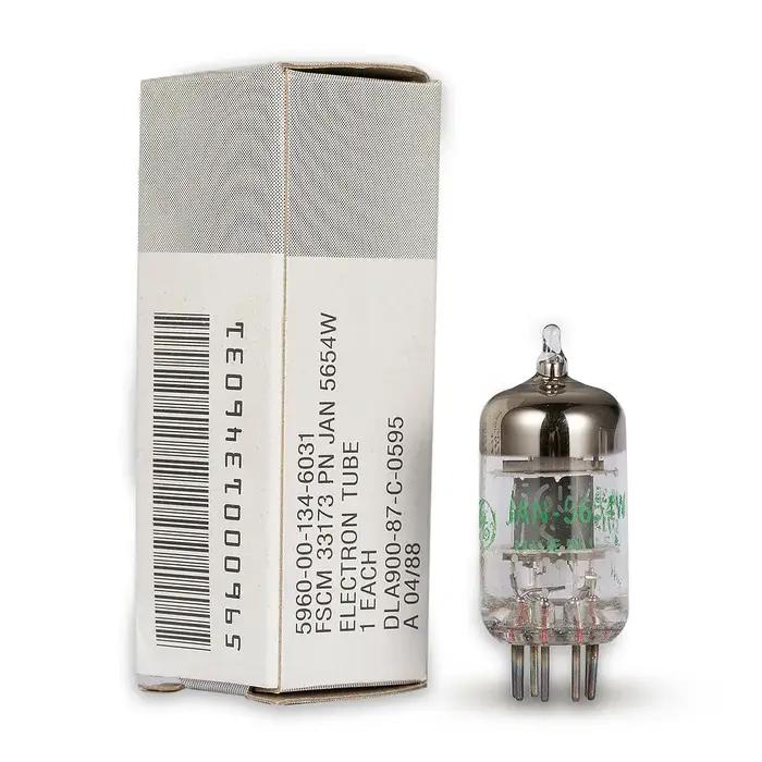 Paire assortie de tubes à vide GE JAN 5654W à 7 broches, mise à niveau pour 6AK5/6J1/6Ж1/ EF95/6J1P