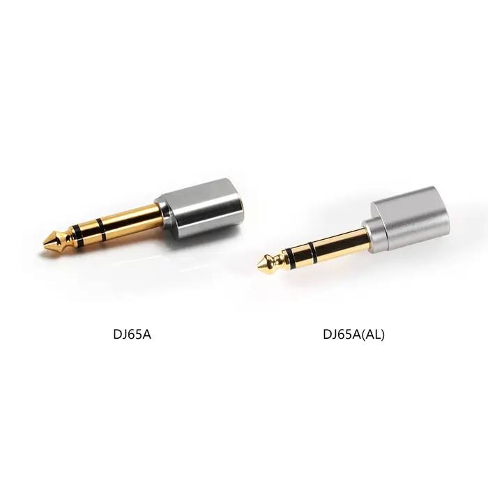 ESTE DDHIFI DJ65A(AL)-Tout nouvel adaptateur audio en alliage d'aluminium, 6.35mm mâle vers 3.5mm fe