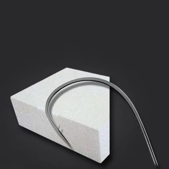 DYGYGYFZ 50 pcs/lot hameçons de pêche en acier à haute teneur en carbone or noir hameçon barbelé ham