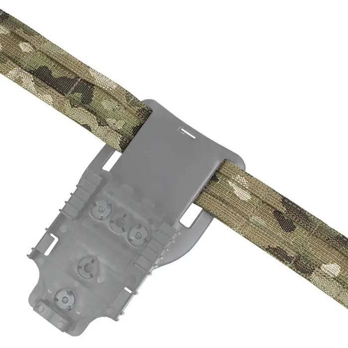 Vcorde bagRonin-Ceinture Molle Double Couche pour Homme, Ceinture DulBelt, Boucle D.lique à Dégageme