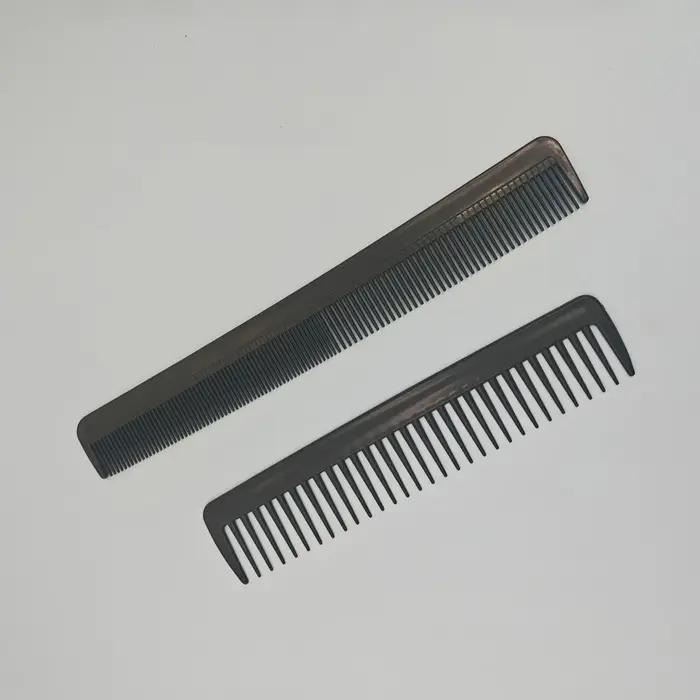 10 pièces nouveau style coiffure hommes femmes Salon de beauté cheveux coiffure brosse noire peignes