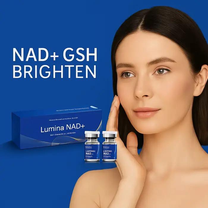 Sanendi NAD + série exosomes sérum pour le visage acide hyaluronique Lifting Peptide Dr.Pen sérum co