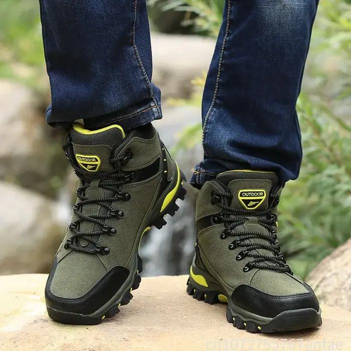 Chaussures de randonnée en plein air pour couples, confortables, résistantes à l'usure, pour Camping