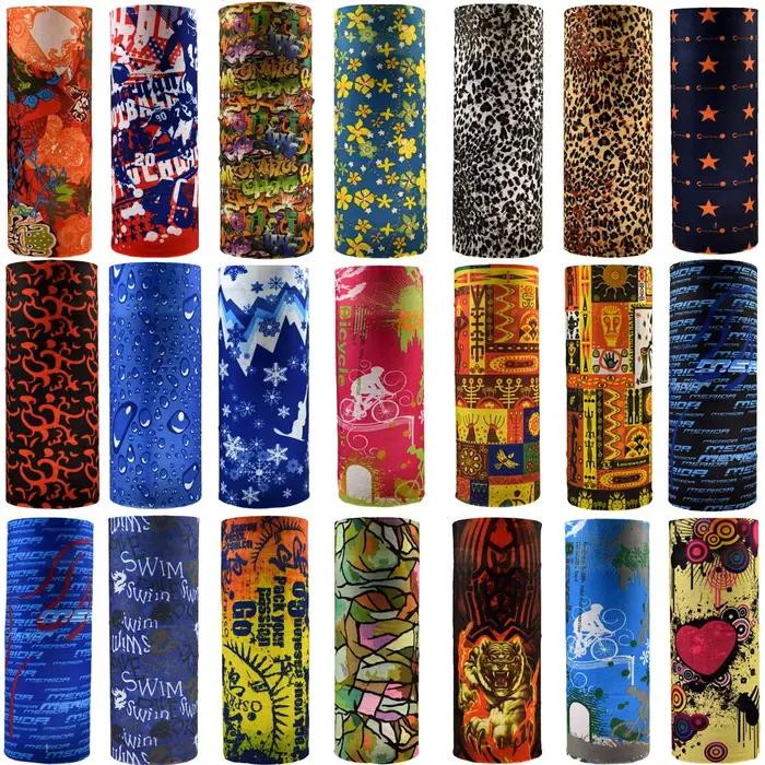 Hommes femmes coupe-vent bandeau Tube Bandana foulard en plein air cyclisme masque élastique sans co