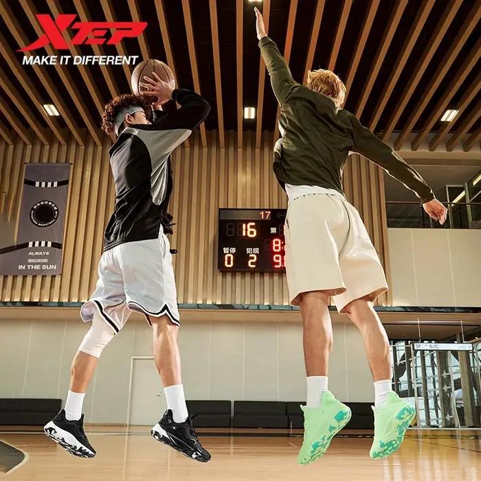 Xtep Lin Storm 2 chaussures de basket-ball pour hommes 2025 printemps Support antidérapant absorbant